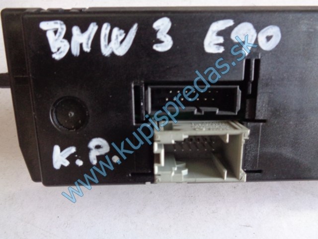 panel na ovládanie kúrenia na bmw 3 E90, 6988064-01